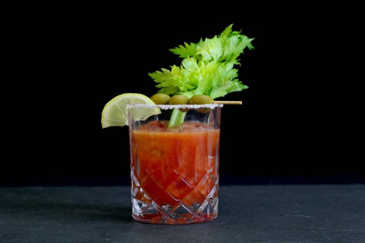 Bloody Mary with Whiskey