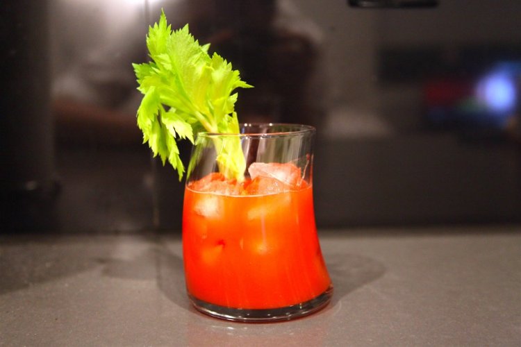 Bloody Mary with Wasabi and Ginger