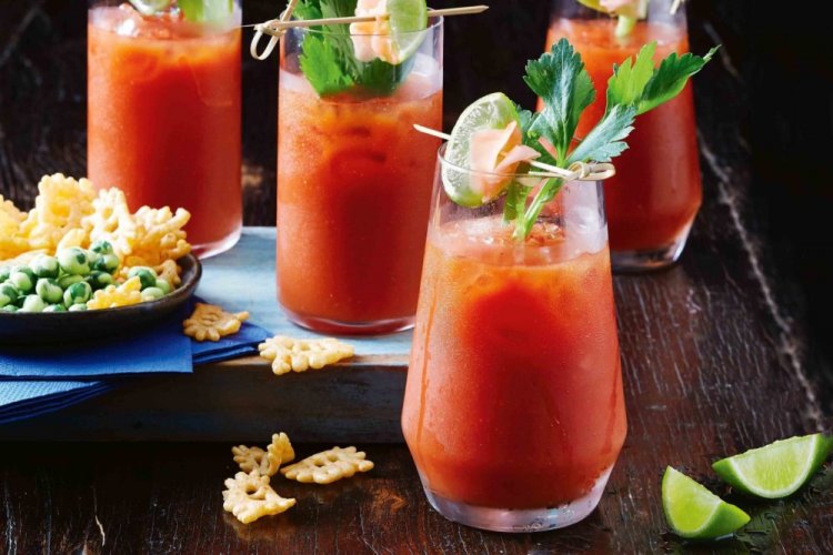 Bloody Mary with Lime Juice
