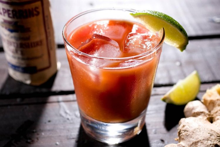 Bloody Mary with Honey