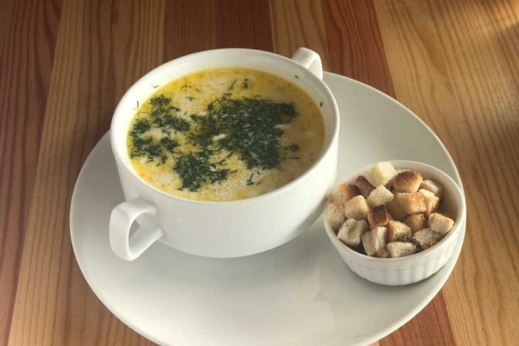 Smoked Chicken and Mushroom Soup