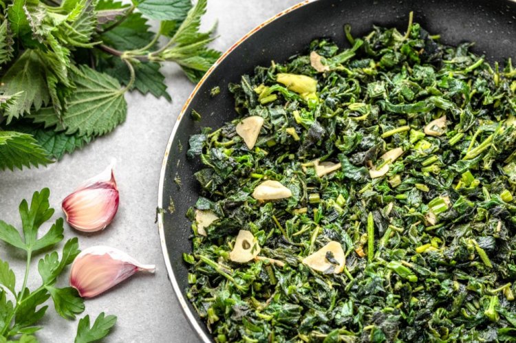 Fried Nettle
