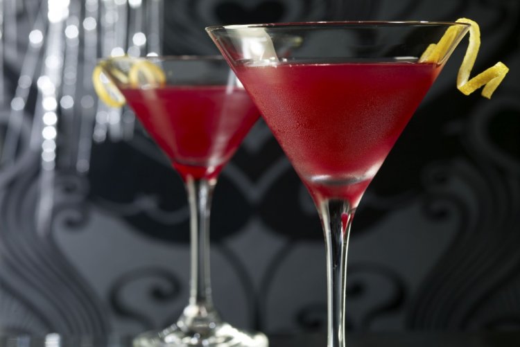 Cosmopolitan with Lemon Juice