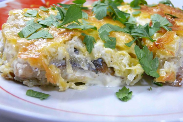 Mullet Fish Casserole