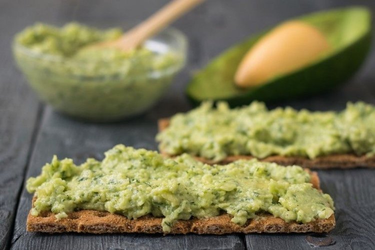 Avocado and Cucumber Paste