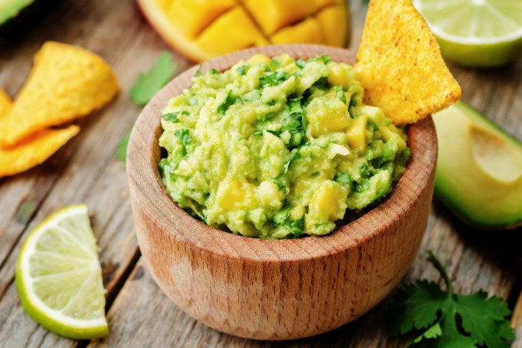Avocado and Mango Paste