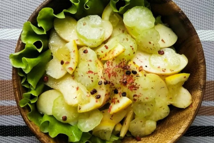 Zucchini and Celery Salad
