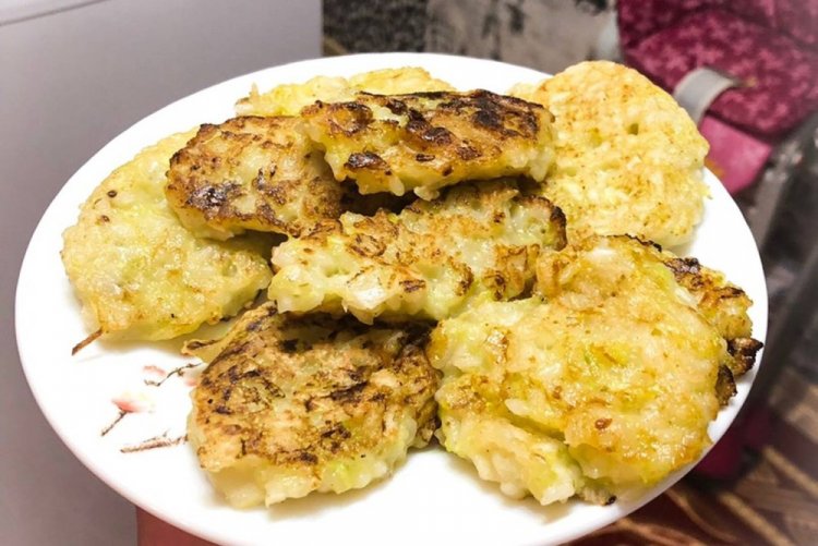 Zucchini and Rice Fritters