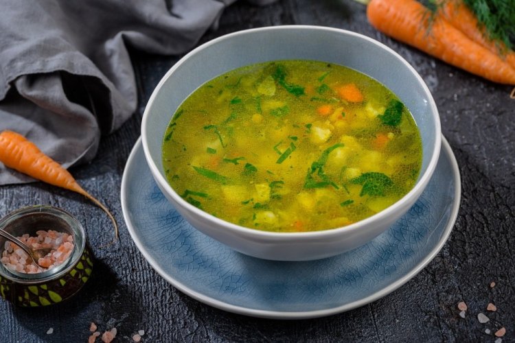Zucchini and Cabbage Soup
