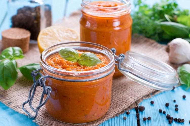 Zucchini Caviar with Ketchup and Mayonnaise