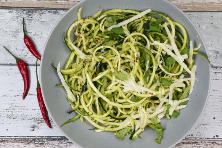 Quick Zucchini Spaghetti