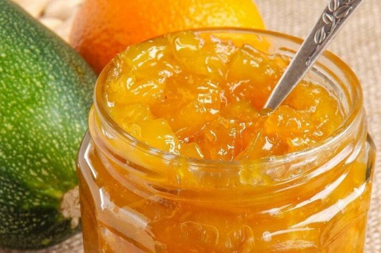 Zucchini Jam with Orange