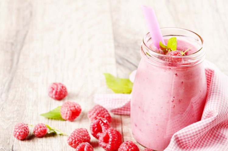 Zucchini and Raspberry Smoothie