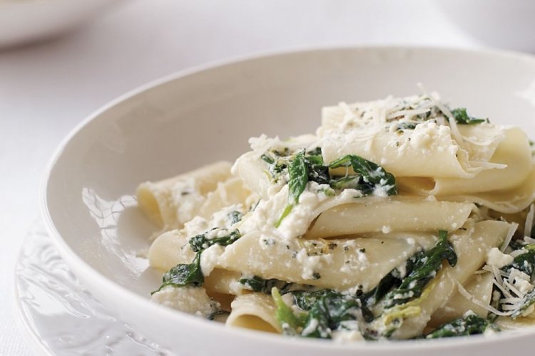 Pasta with Spinach