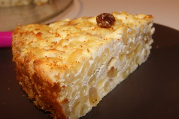 Pasta Bake with Cottage Cheese