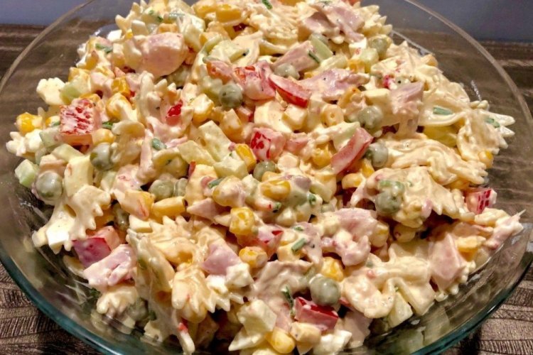 Pasta and Ham Salad
