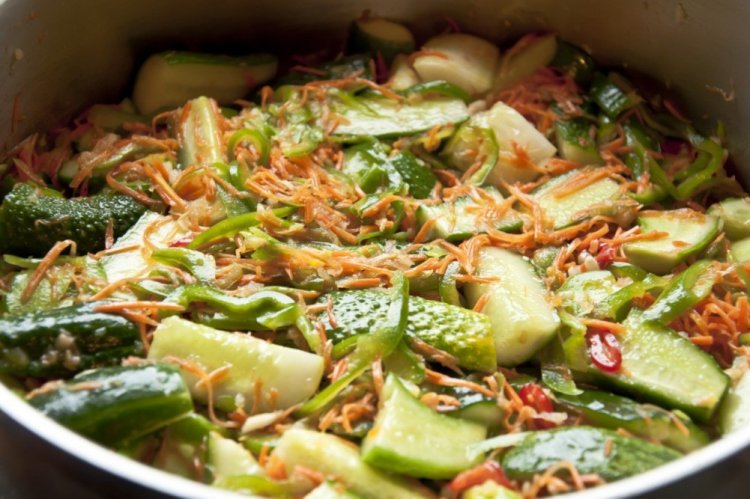 Korean-Style Cucumbers