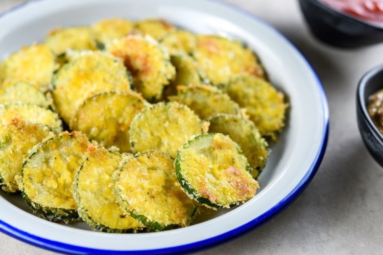 Egg-Free Breaded Zucchini