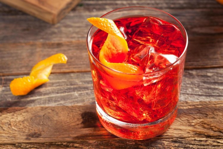 Negroni with Cranberry Vodka