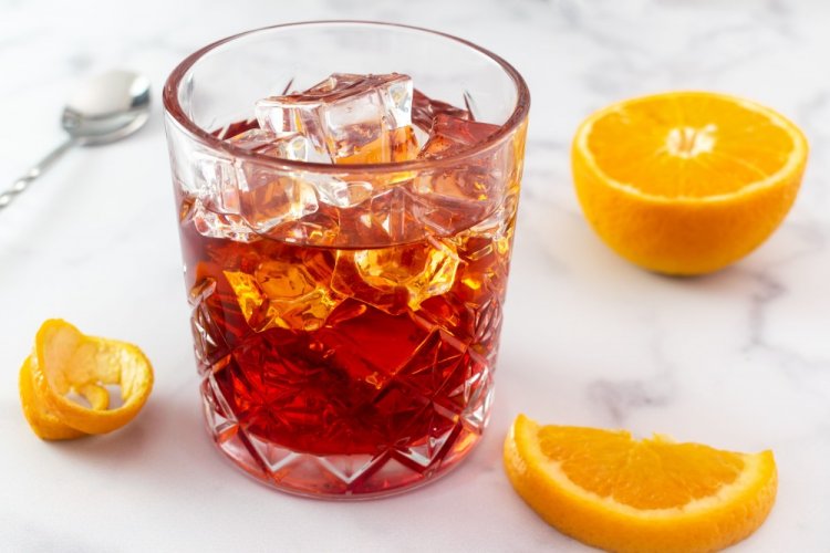 Negroni with Angostura