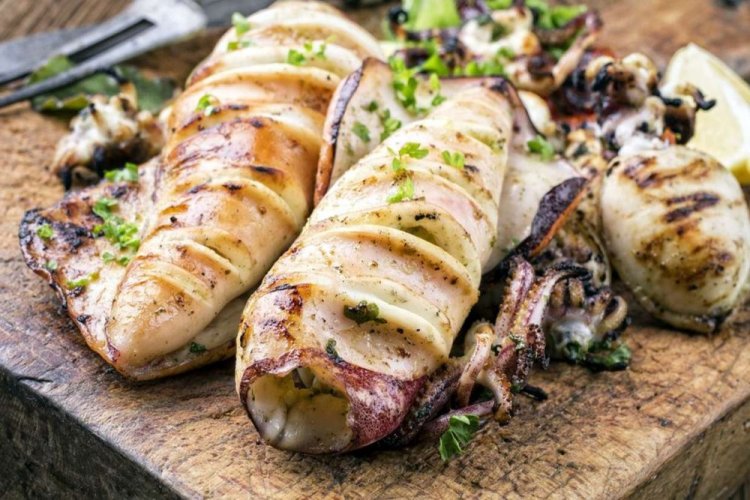 Grilled Squid – Classic Recipe