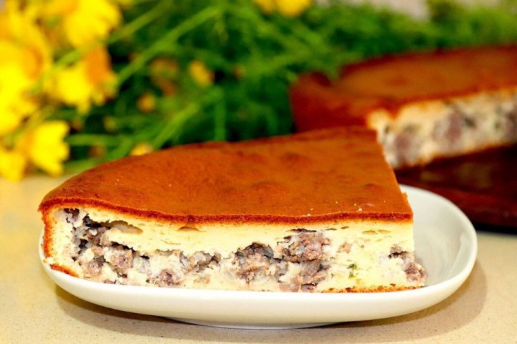 Meat Milk Cake