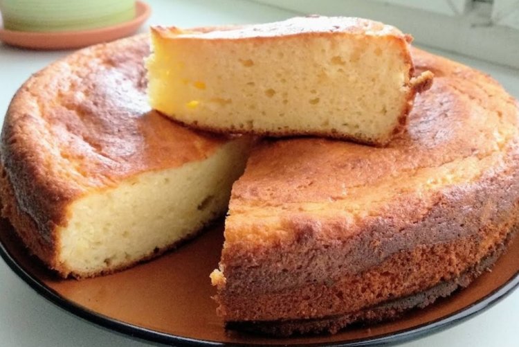 Cottage Cheese Milk Cake