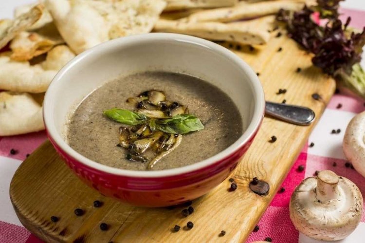 Lenten Cream of Mushroom Soup