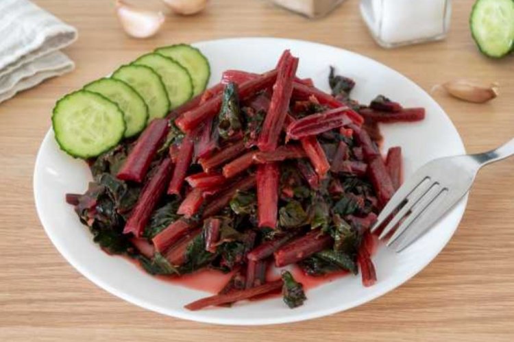 Fried Beet Greens
