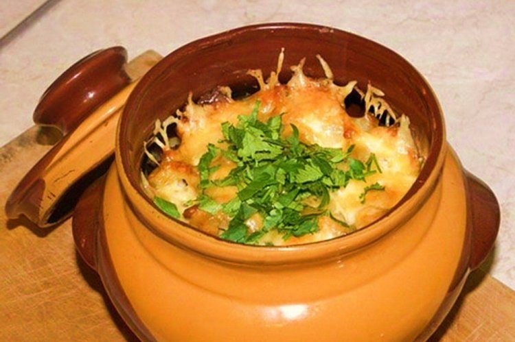 Saffron Milk Cap Roast in Pots