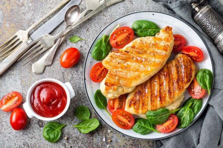 Grilled Chicken Breast with Balsamic Vinegar