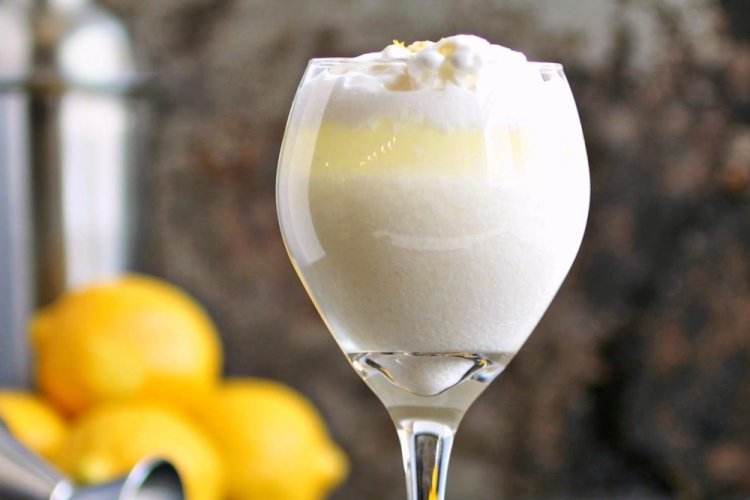 Batido con limoncello