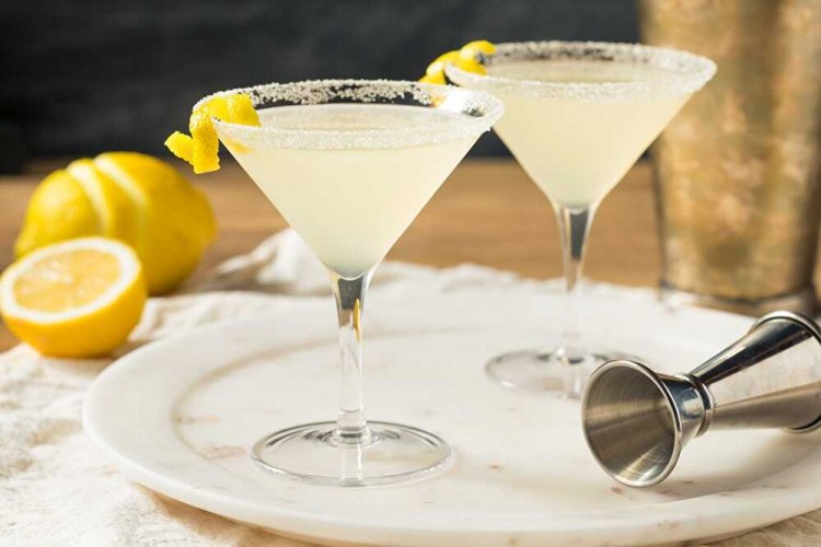 Cóctel con limoncello y tequila