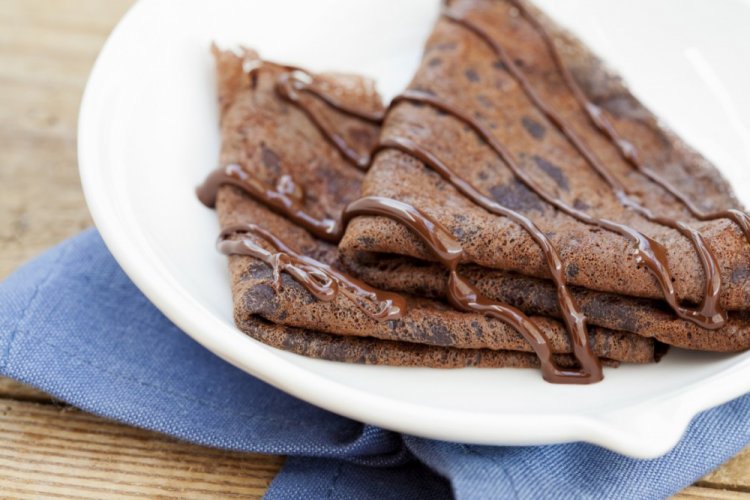 Chocolate Healthy Pancakes