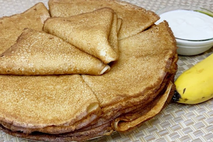 Banana Healthy Pancakes