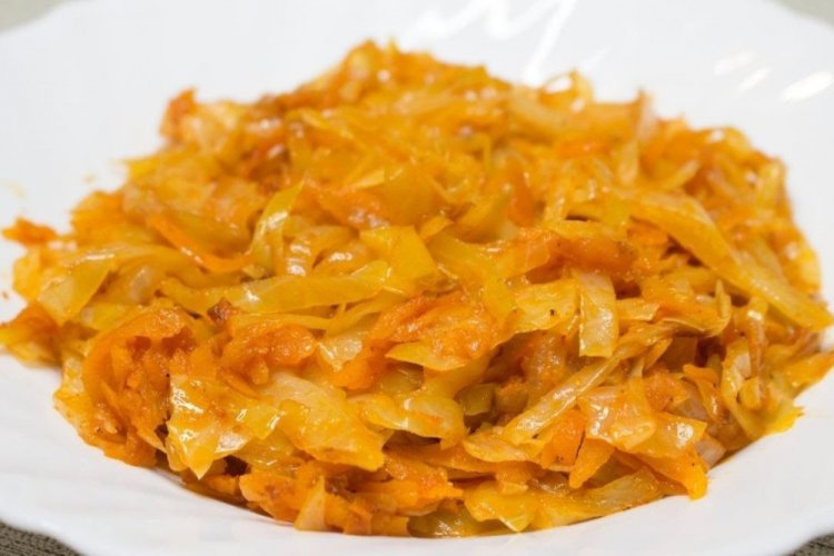 Relleno de col estofada