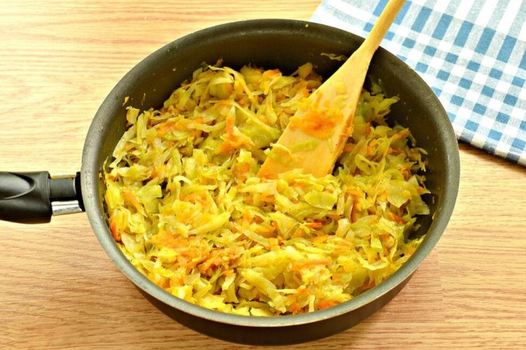 Relleno de col y calabaza