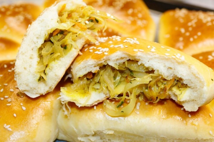 Relleno de col y verduras