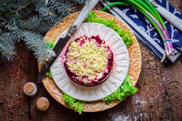Layered Tuna Salad (Shuba Style)