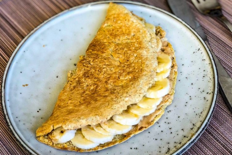 Oat Pancake with Rice Milk
