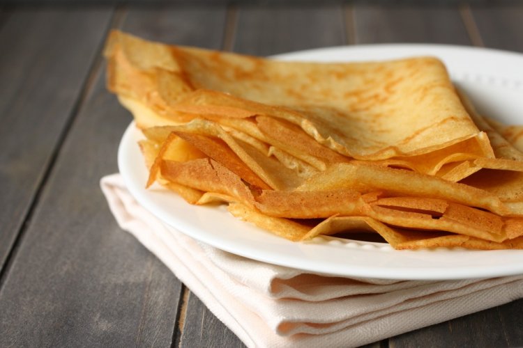 Eggless Pancakes with Rice Milk