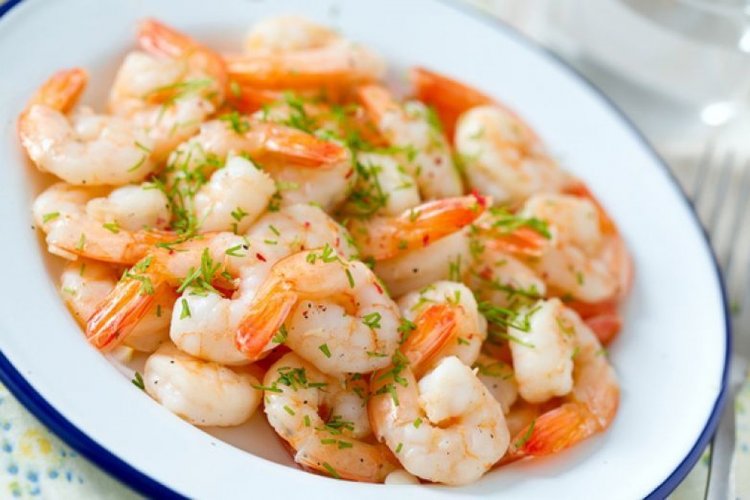 Steamed Shrimp