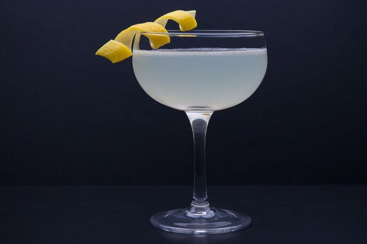 Citrus Cocktail with Absinthe and Gin