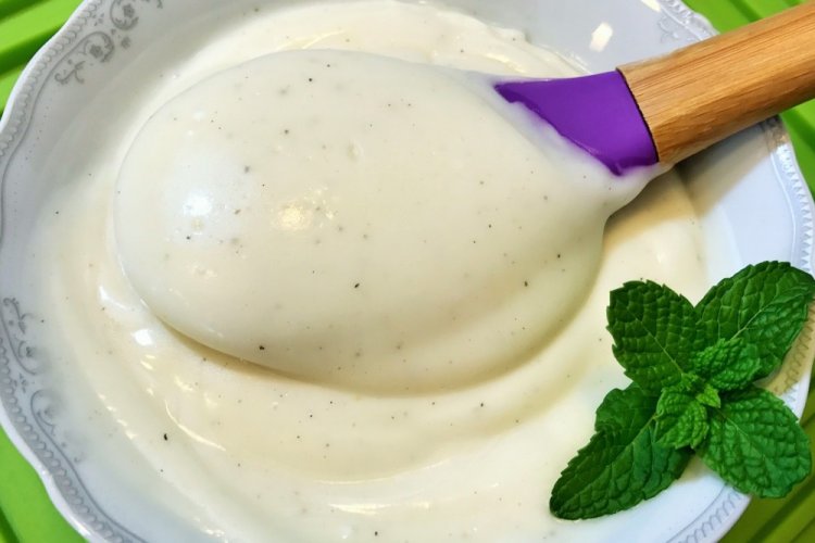 Mayonesa de leche de avena