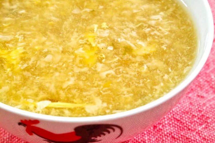 Chicken Soup with Egg