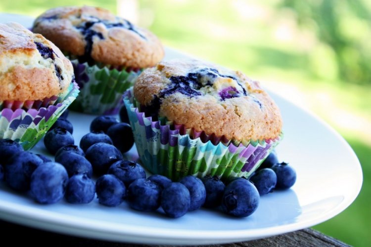 Keto Blueberry Muffins