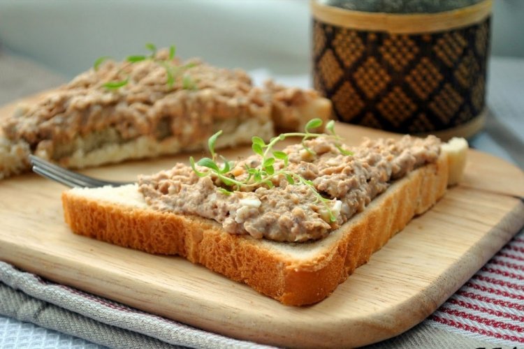 Tuna Paste Bruschetta