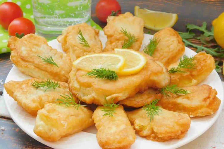 Pan-Fried Pollock Fillet in Batter