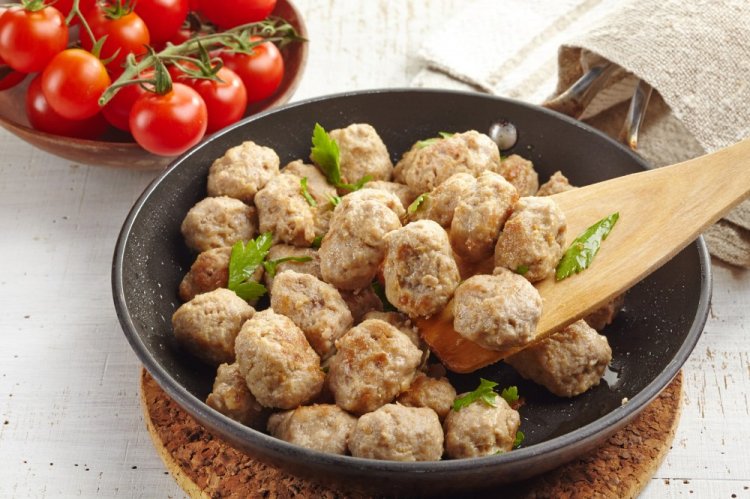 Pan-Fried Turkey Meatballs