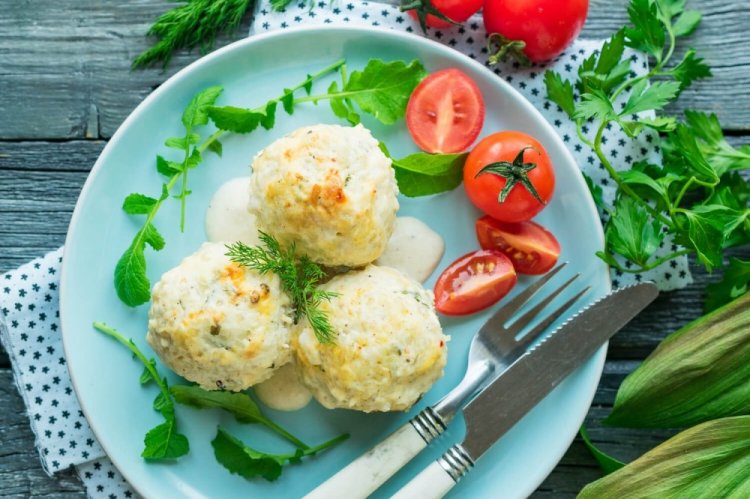 Steamed Turkey Meatballs